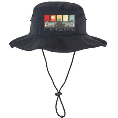 Louvre Museum In Paris France Tourist Bucket Hat