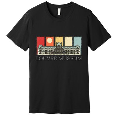 Louvre Museum In Paris France Tourist Premium T-Shirt