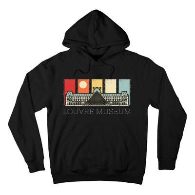 Louvre Museum In Paris France Tourist Tall Hoodie