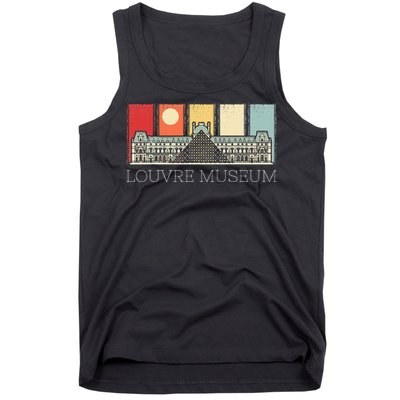 Louvre Museum In Paris France Tourist Tank Top