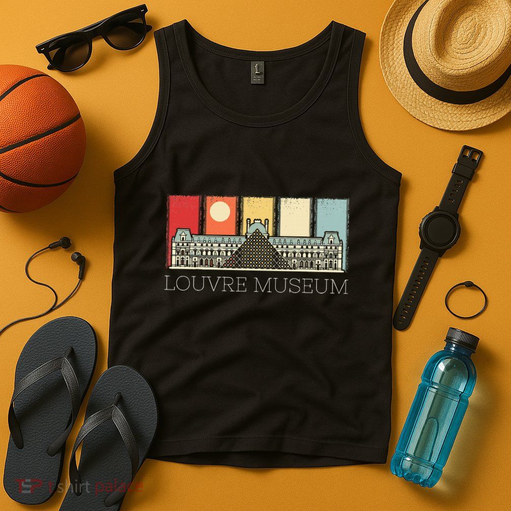 Louvre Museum In Paris France Tourist Tank Top