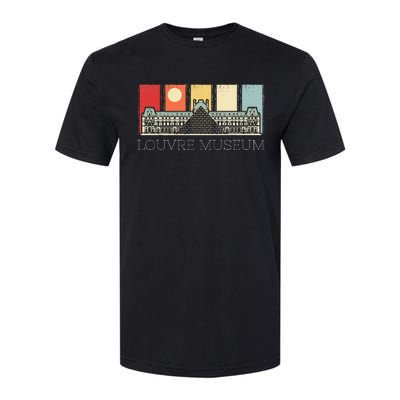 Louvre Museum In Paris France Tourist Softstyle CVC T-Shirt