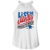 Little Mister Independent 4th Of July Women’s Perfect Tri Rocker Tank