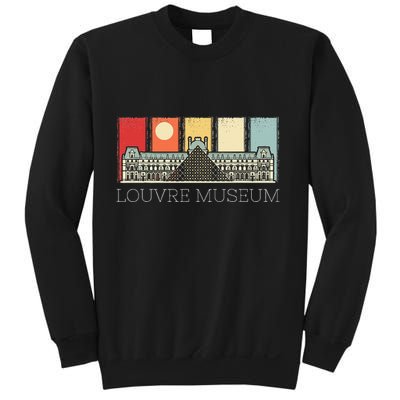 Louvre Museum In Paris France Tourist Sweatshirt