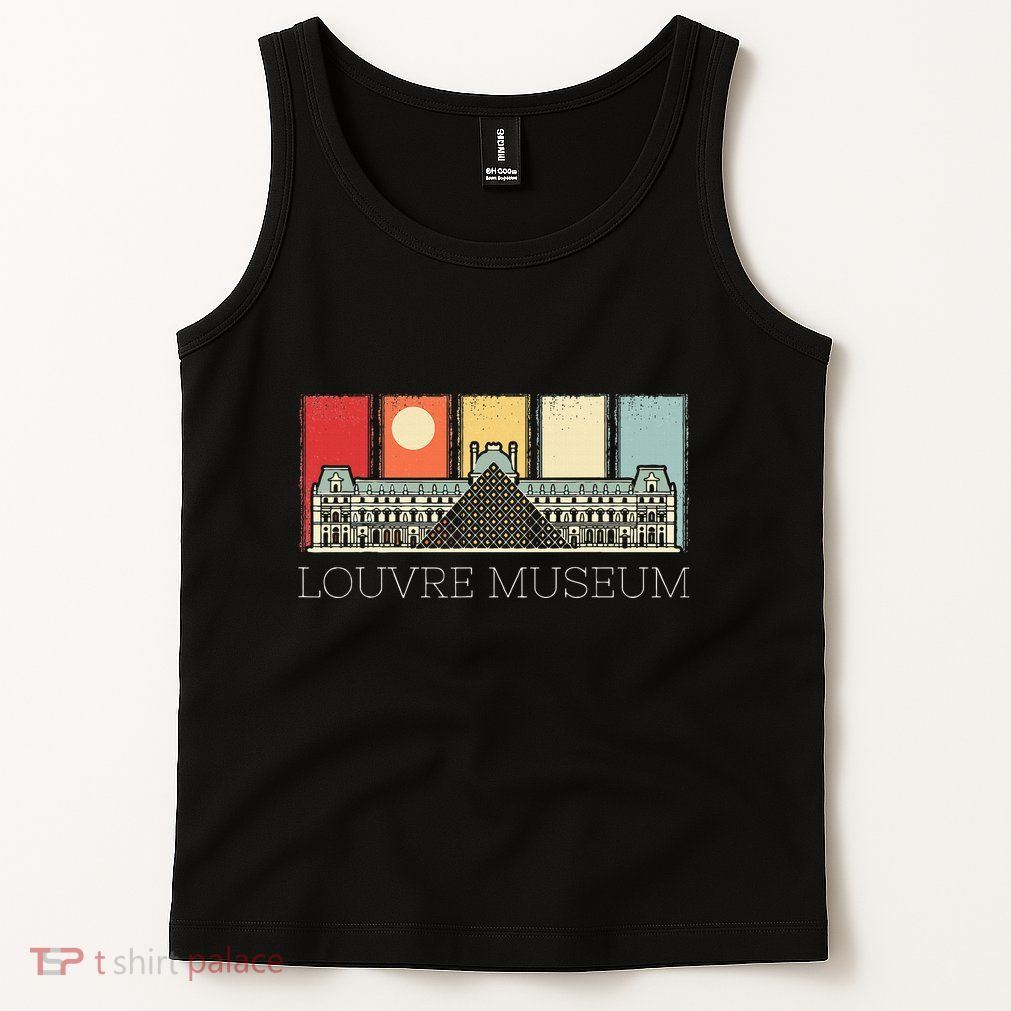Louvre Museum In Paris France Tourist Tank Top