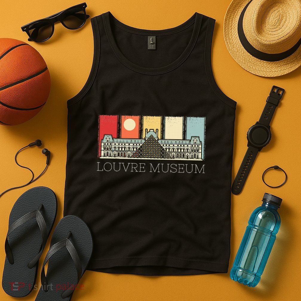 Louvre Museum In Paris France Tourist Tank Top