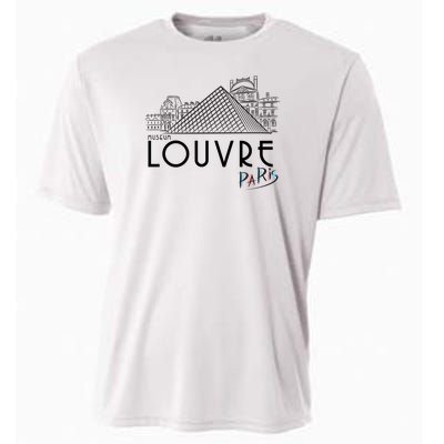 Louvre Museum In Paris Cooling Performance Crew T-Shirt