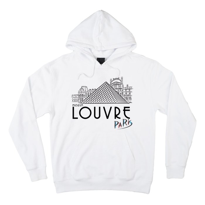 Louvre Museum In Paris Hoodie