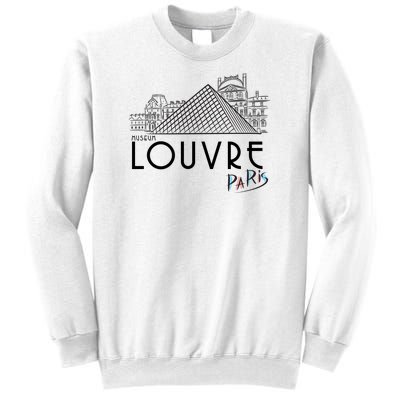 Louvre Museum In Paris Sweatshirt