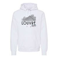 Louvre Museum In Paris Premium Hoodie