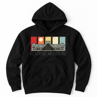 Louvre Museum In Paris France Tourist Hoodie