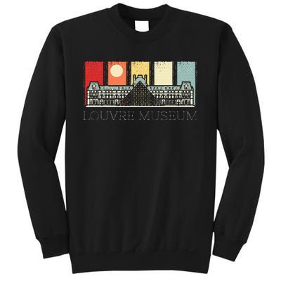 Louvre Museum In Paris France Tourist Sweatshirt