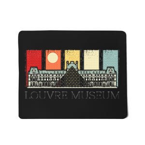 Louvre Museum In Paris France Tourist Mousepad