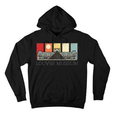 Louvre Museum In Paris France Tourist Tall Hoodie