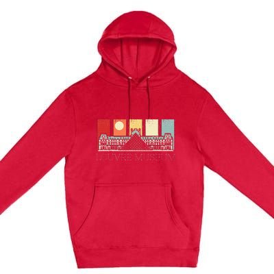 Louvre Museum In Paris France Tourist Premium Pullover Hoodie