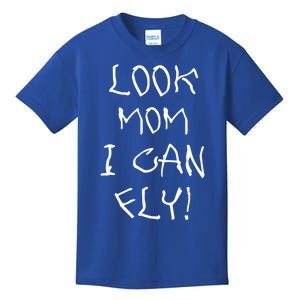 Look Mom I Can Fly! Letters By With Cerebral Palsy Gift Kids T-Shirt