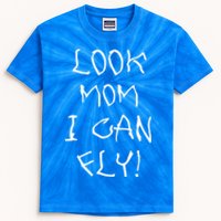 Look Mom I Can Fly! Letters By With Cerebral Palsy Gift Kids Tie-Dye T-Shirt