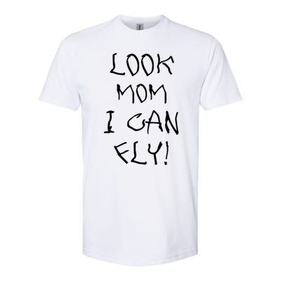 Look Mom I Can Fly! Letters By With Cerebral Palsy Gift Softstyle® CVC T-Shirt