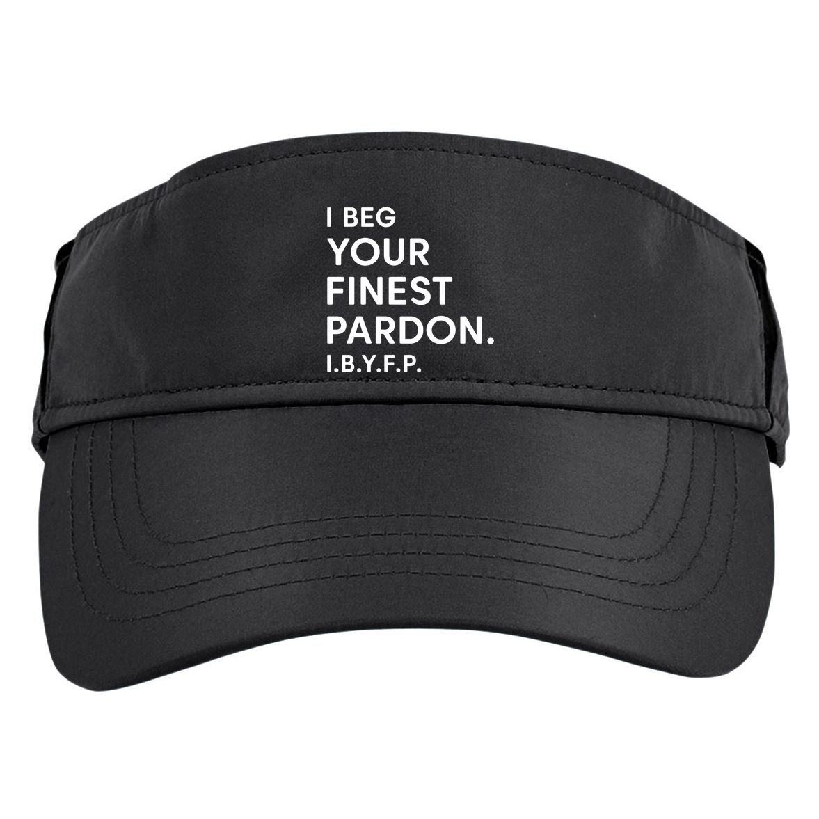 Landon Mauk I Beg Your Finest Pardon I.B.Y.F.P Adult Drive Performance Visor