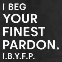 Landon Mauk I Beg Your Finest Pardon I.B.Y.F.P 25L Jumbo Tote