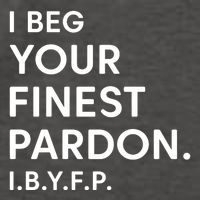 Landon Mauk I Beg Your Finest Pardon I.B.Y.F.P Vector Backpack