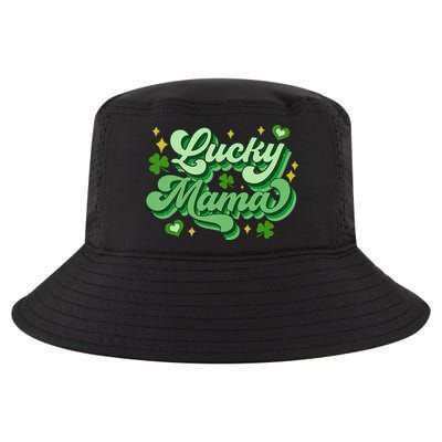 Lucky Mama Irish green St. Patricks Day Cool Comfort Performance Bucket Hat