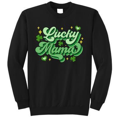 Lucky Mama Irish green St. Patricks Day Sweatshirt