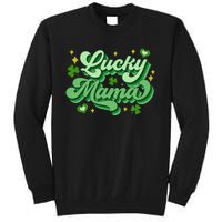 Lucky Mama Irish green St. Patricks Day Tall Sweatshirt