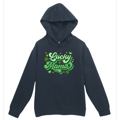 Lucky Mama Irish green St. Patricks Day Urban Pullover Hoodie