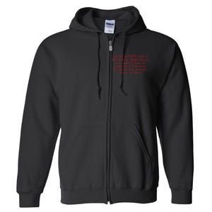 Let Me In Now And It Can Be Nice Make Me Go Now Funny Quote Full Zip Hoodie