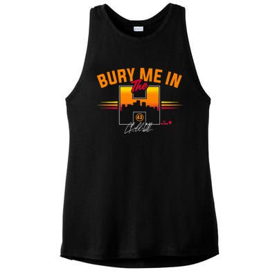 Lance McCullers Jr. Bury Me In The H Houston Baseball Ladies PosiCharge Tri-Blend Wicking Tank