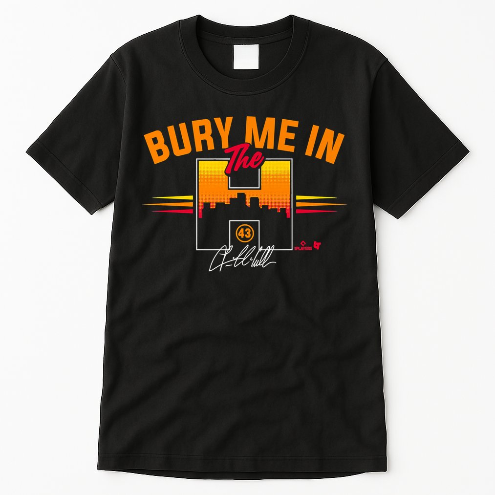 Lance McCullers Jr. Bury Me In The H Houston Baseball Tall T-Shirt