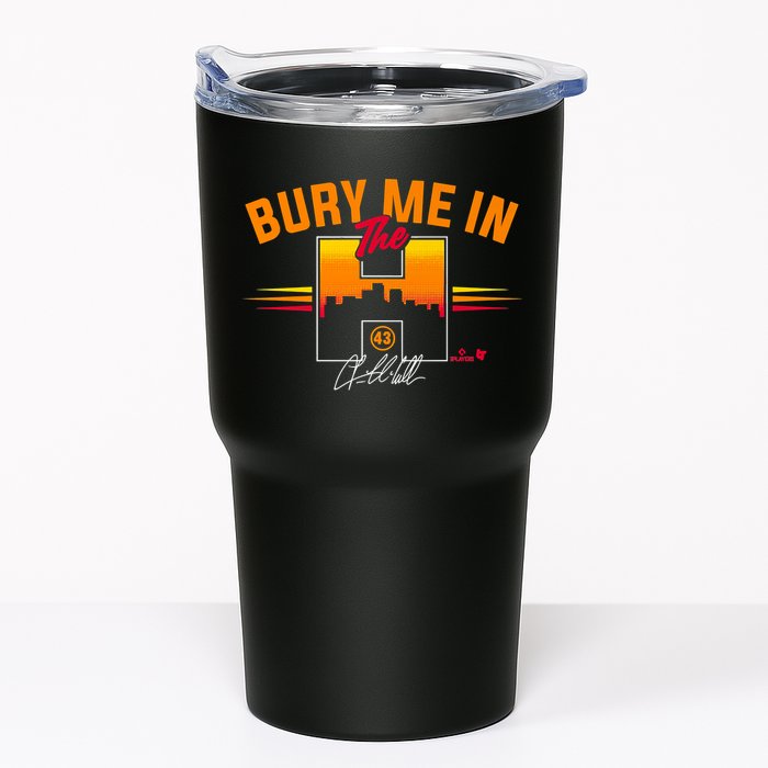 Lance McCullers Jr. Bury Me In The H Houston Baseball Tumbler