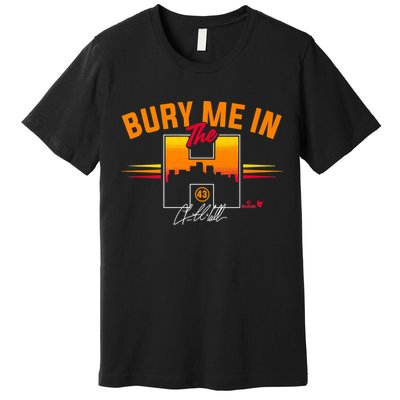Lance McCullers Jr. Bury Me In The H Houston Baseball Premium T-Shirt