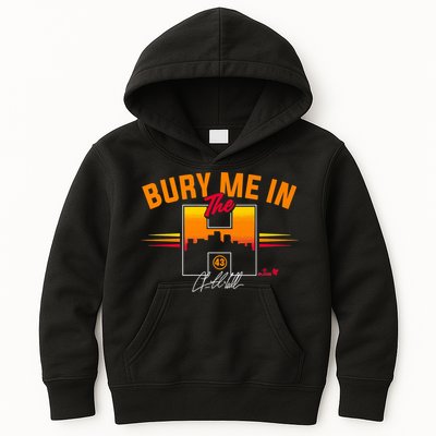 Lance McCullers Jr. Bury Me In The H Houston Baseball Kids Hoodie