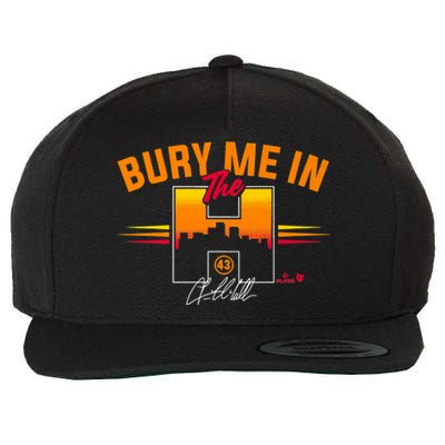 Lance McCullers Jr. Bury Me In The H Houston Baseball Wool Snapback Cap