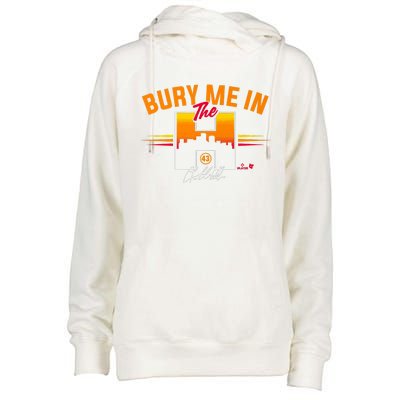 Lance McCullers Jr. Bury Me In The H Houston Baseball Womens Funnel Neck Pullover Hood