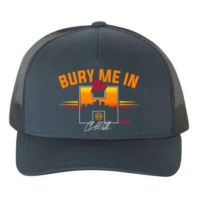 Lance McCullers Jr. Bury Me In The H Houston Baseball Yupoong Adult 5-Panel Trucker Hat