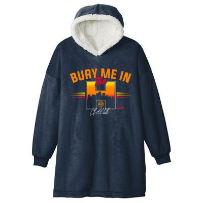 Lance McCullers Jr. Bury Me In The H Houston Baseball Hooded Wearable Blanket