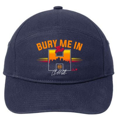 Lance McCullers Jr. Bury Me In The H Houston Baseball 7-Panel Snapback Hat