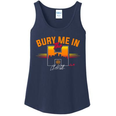 Lance McCullers Jr. Bury Me In The H Houston Baseball Ladies Essential Tank