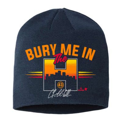 Lance McCullers Jr. Bury Me In The H Houston Baseball Sustainable Beanie