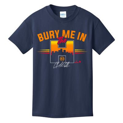 Lance McCullers Jr. Bury Me In The H Houston Baseball Kids T-Shirt