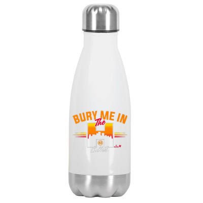 Lance McCullers Jr. Bury Me In The H Houston Baseball Stainless Steel Insulated Water Bottle