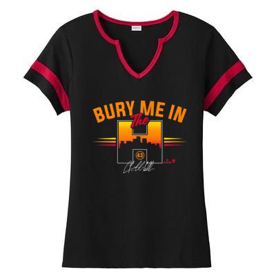 Lance McCullers Jr Bury Me In The Houston Baseball Ladies Halftime Notch Neck Tee