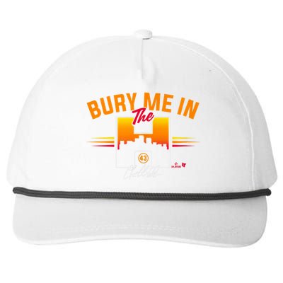 Lance McCullers Jr Bury Me In The Houston Baseball Snapback Five-Panel Rope Hat