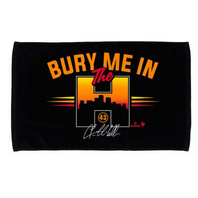 Lance McCullers Jr Bury Me In The Houston Baseball Microfiber Hand Towel