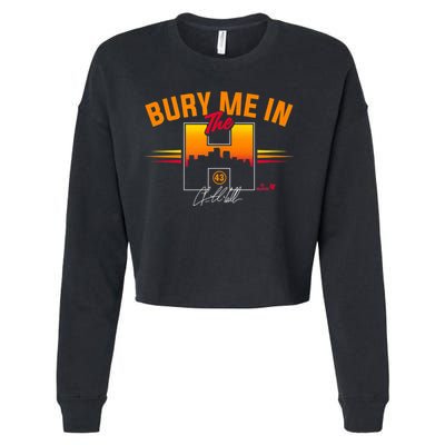Lance McCullers Jr Bury Me In The Houston Baseball Cropped Pullover Crew