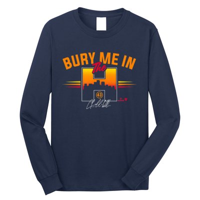 Lance McCullers Jr Bury Me In The Houston Baseball Long Sleeve Shirt