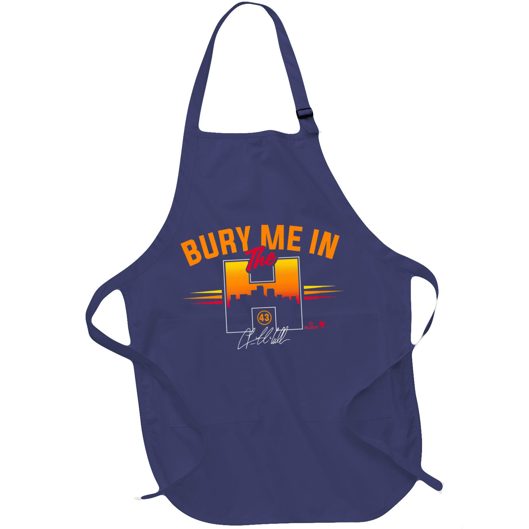Lance McCullers Jr Bury Me In The Houston Baseball Apron